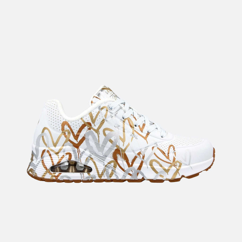 Skechers Mujer Uno Metallic Love  - Skechers Mujer Uno Metallic Love 