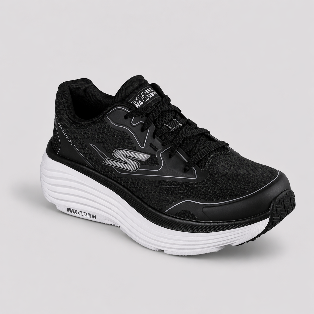 SKECHERS HOMBRE MAX CUSHIONING ENDEAVOUR SPACE ANGLE