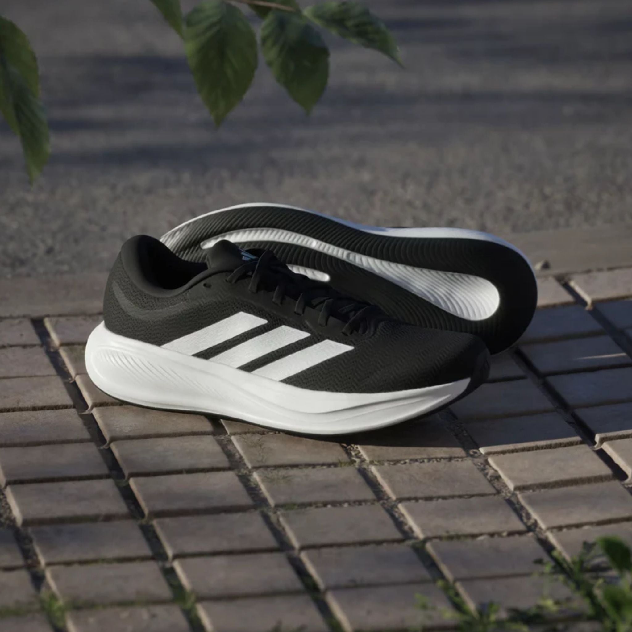 ADIDAS MUJER RESPONSE RUNNER 2 NEGRA